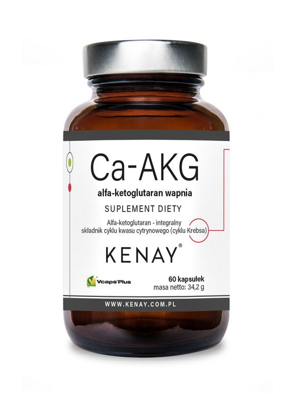 KENAY Ca-AKG kalcija alfa-ketoglutarāts 60 kapsulas