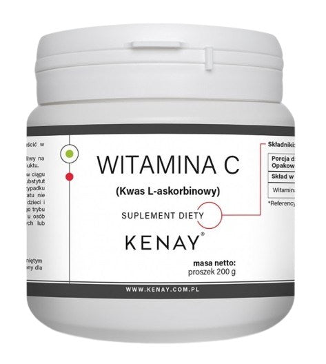 KENAY vitamīns C – askorbīnskābe 200 g
