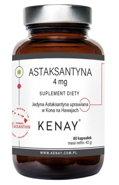 KENAY Astaksantīns 4 mg 60 kapsulas