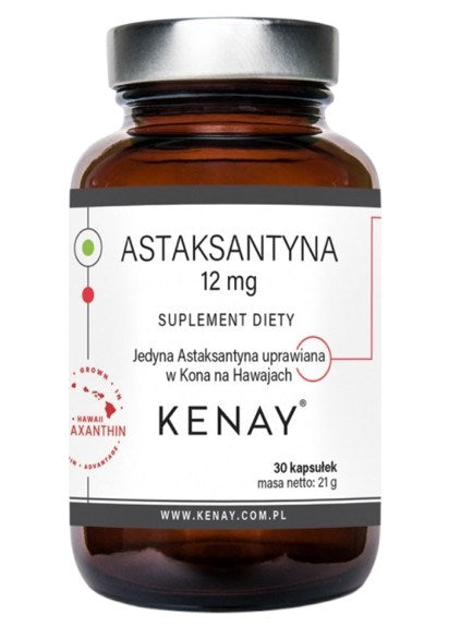 KENAY Astaksantīns 12 mg 30 kapsulas