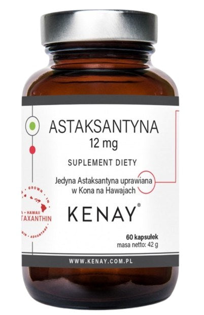 KENAY Astaksantīns 12 mg 60 kapsulas