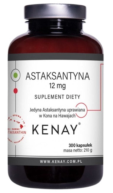 KENAY Astaksantīns 12 mg 300 kapsulas