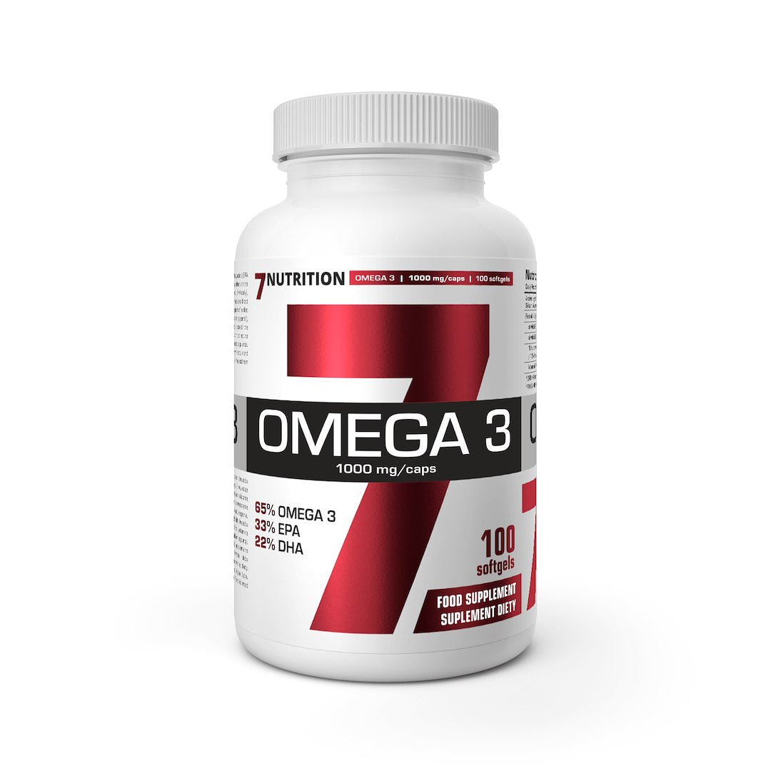 7Nutrition Omega-3 65 % 1000 mg 100 mīkstās kapsulas