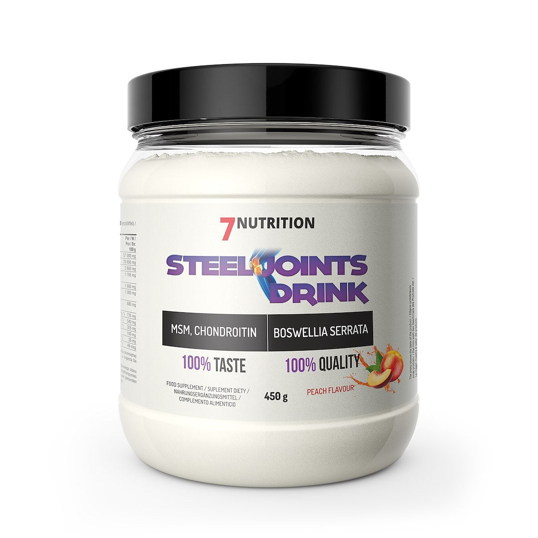 7Nutrition Steel Joints Peach - persiku garša 450 g