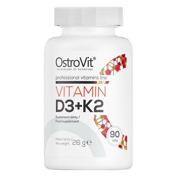 OstroVit Vitamīns D3 + K2 90 tabletes