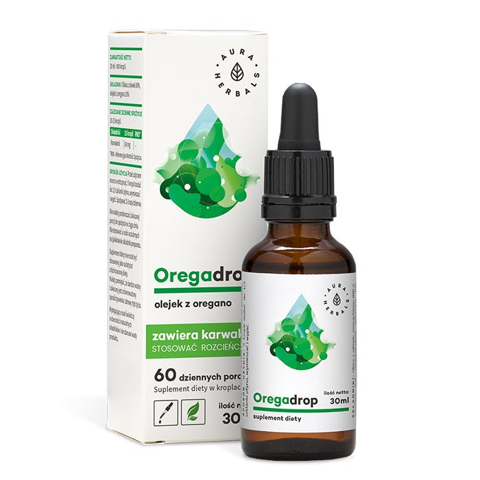 AURA HERBALS raudonsējas eļļa Oregadrop 30 ml