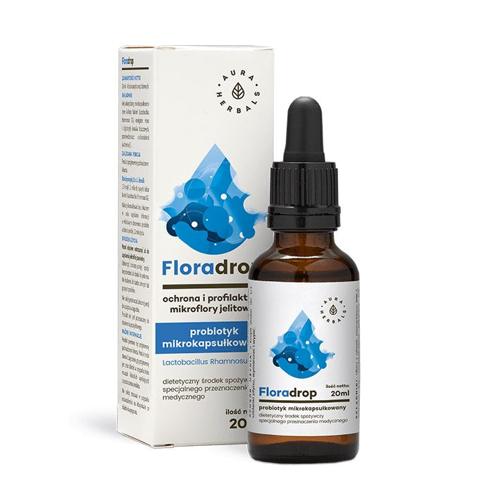 AURA HERBALS Floradrop - Lactobacillus Rhamnosus GG - probiotikas - pilieni 20 ml
