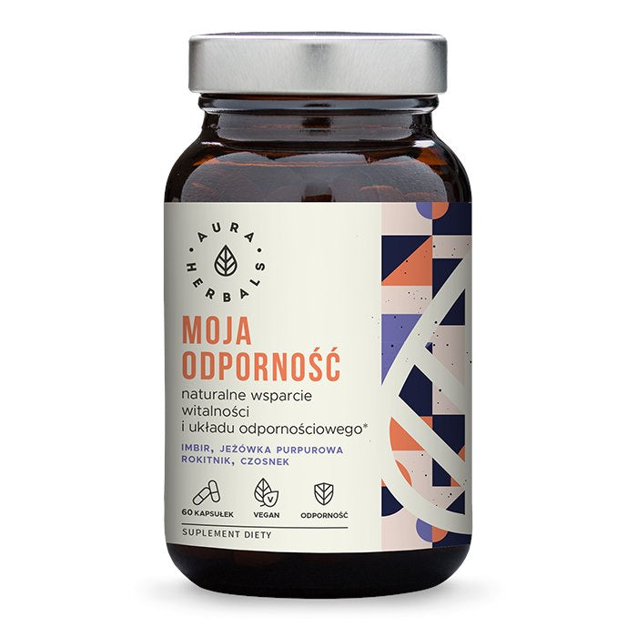 AURA HERBALS Mana imunitāte - dabīgs komplekss 60 kapsulas