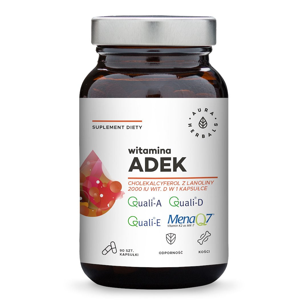 AURA HERBALS Vitamīns ADEK 90 kaps.