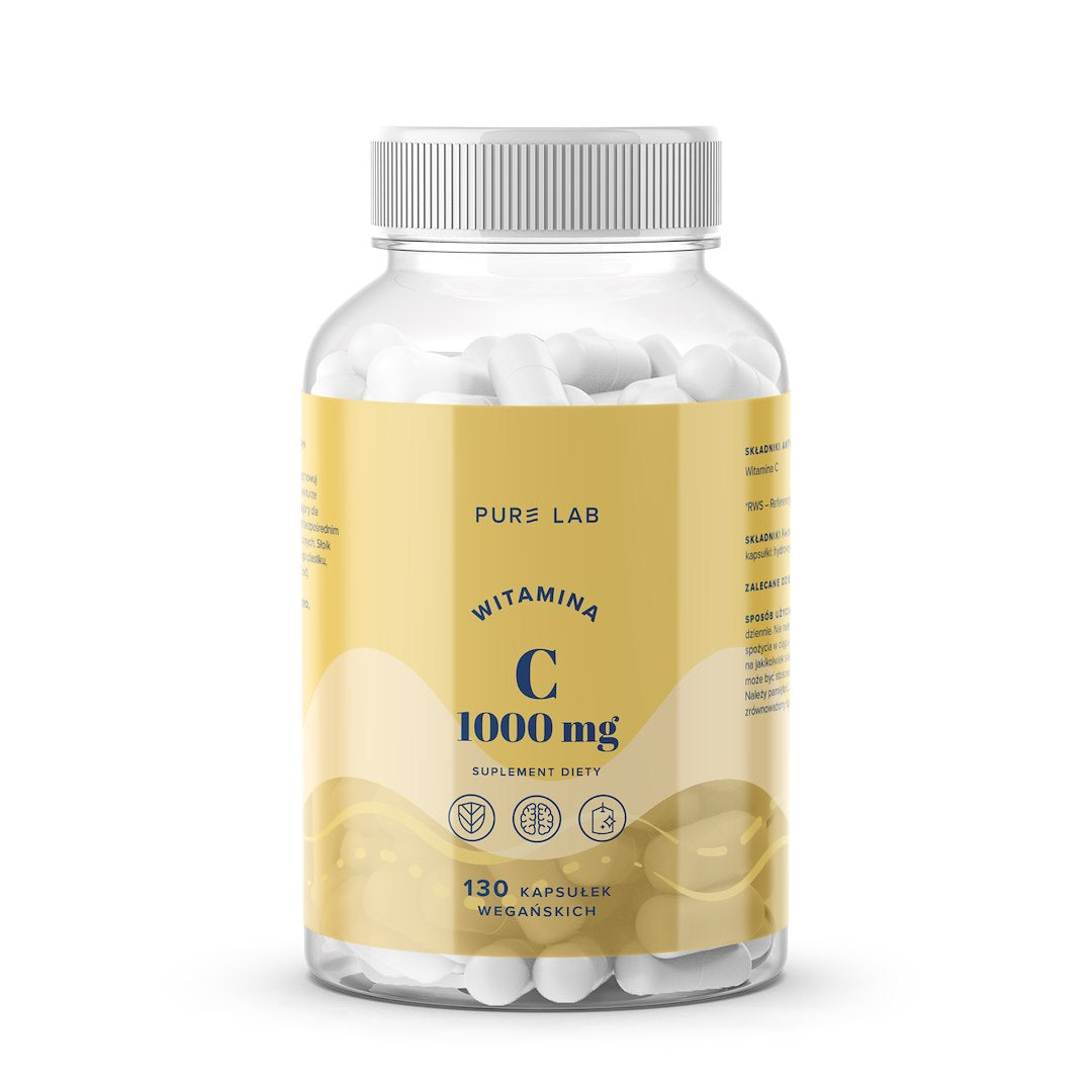 PURE LAB C vitamīns 1000 mg 130 kapsulas