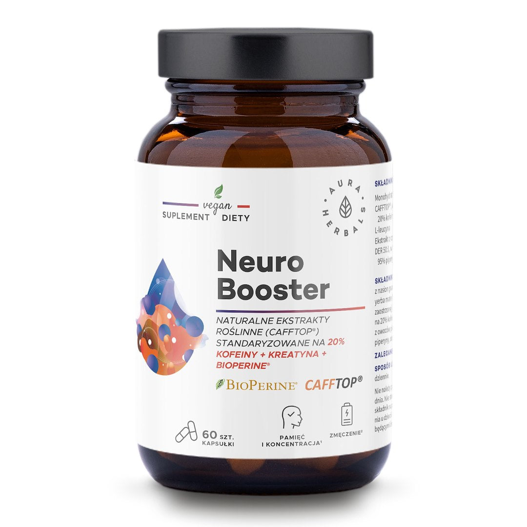 AURA HERBALS Neuro stiprinātājs 60 kapsulas