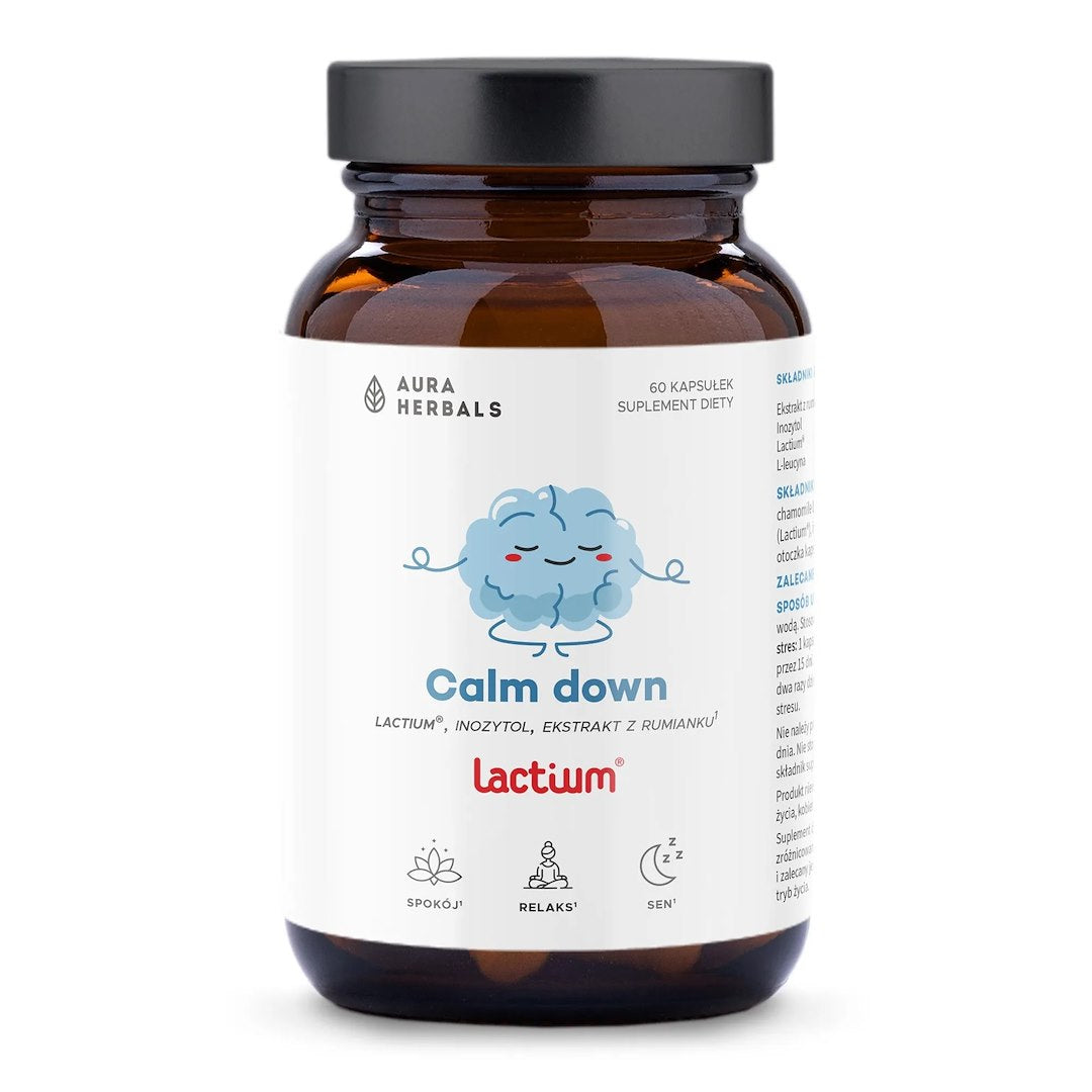 AURA HERBALS Nomieriniet Lactium® 60 kapsulas