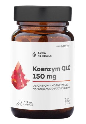 AURA HERBALS koferments Q10 150 mg 60 kapsulas