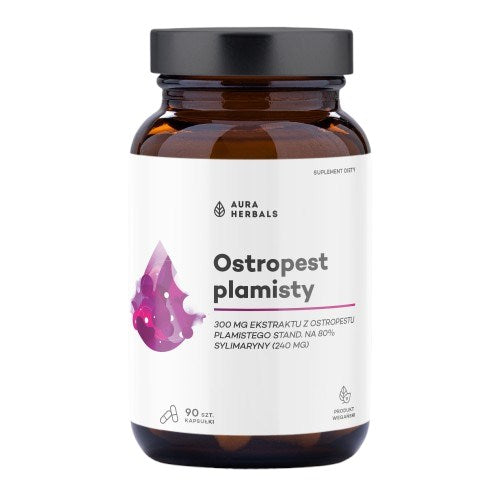 AURA HERBALS Piena dadzis - 80% silimarīna 90 kapsulas