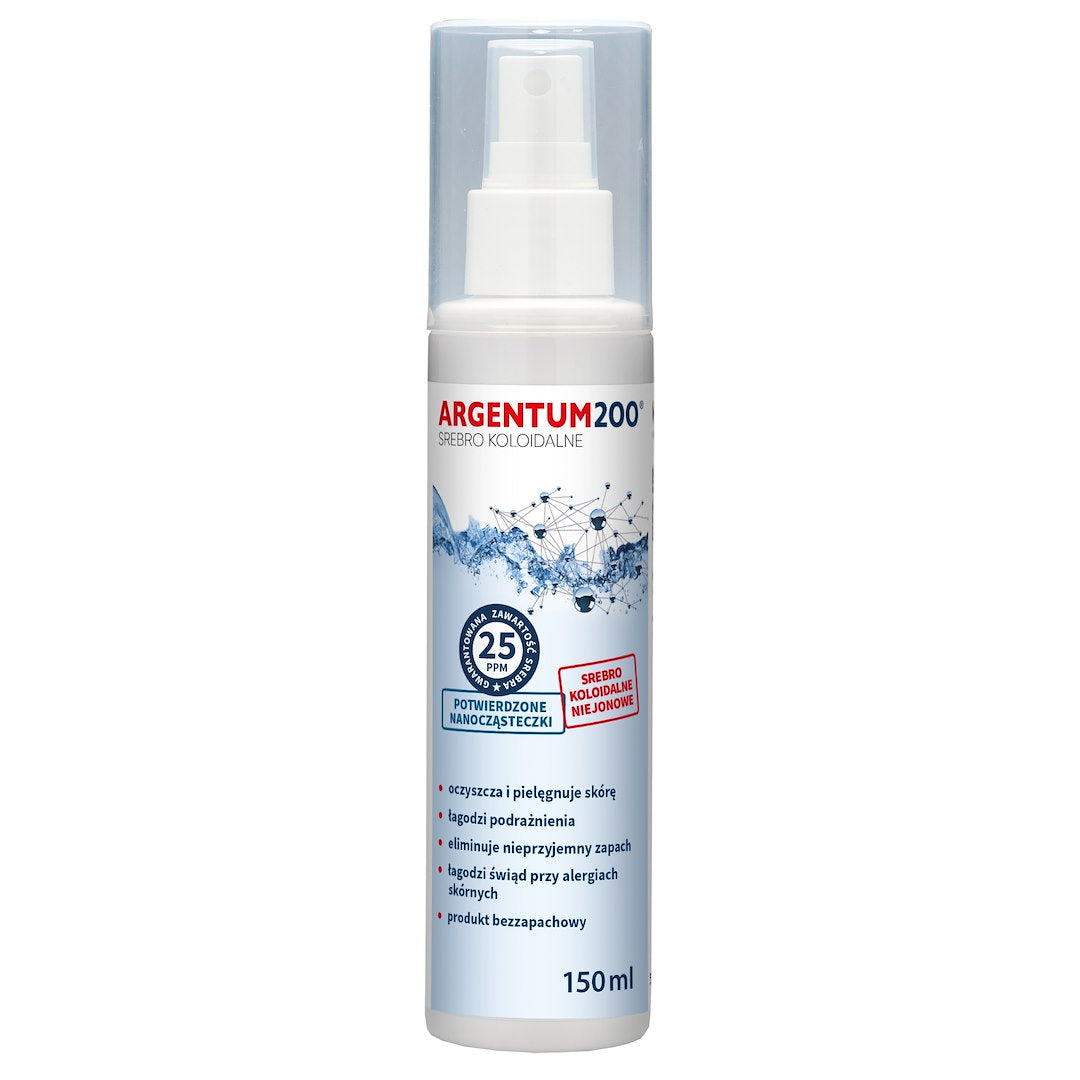 AURA HERBALS Argentum200 25 ppm koloidālais sudrabs, aerosols 150 ml
