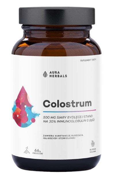 AURA HERBALS Gozcola 500 mg, ar buķešu aveņu 66 g