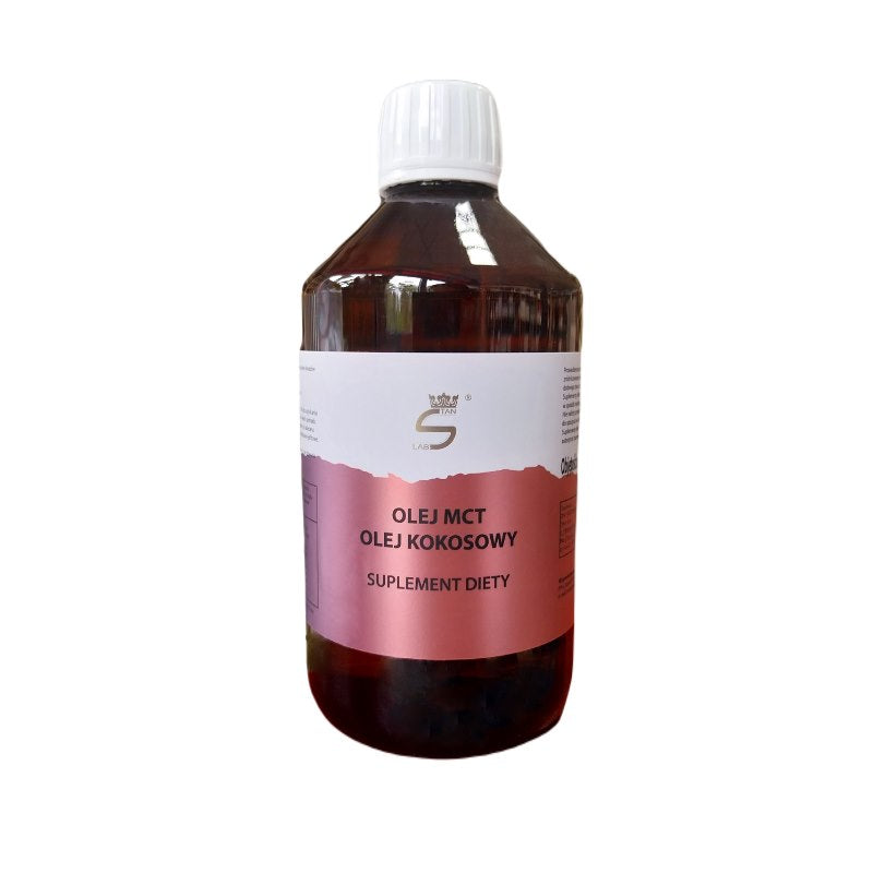 STANLAB MCT eļļa – kokosriekstu eļļa 500 ml