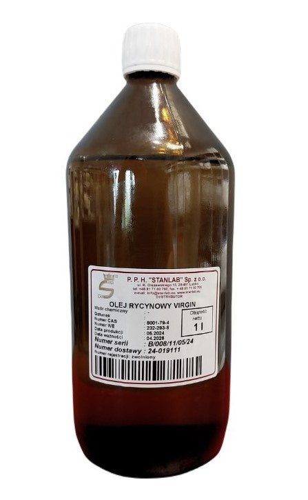 STANLAB neapstrādāta rīcineļļa 1000 ml
