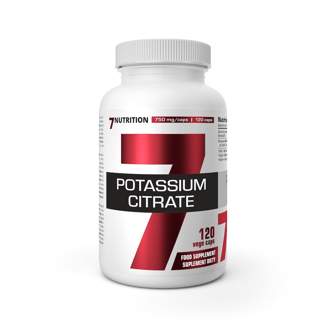7Nutrition Kālija citrāts 120 kapsulas