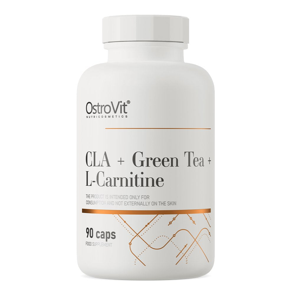 OstroVit CLA + Zaļā tēja + L-karnitīns 90 kapsulas