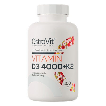 Ostrovit D3 4000 + K2 100 tabletes