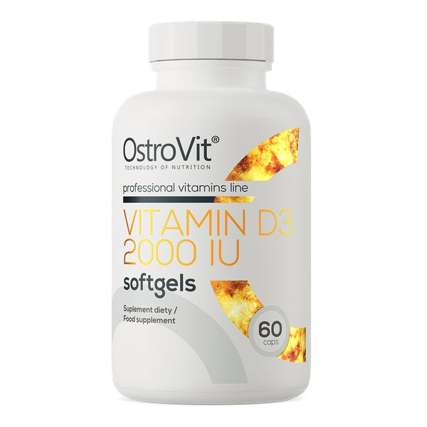 OstroVit D3 vitamīns 2000 SV 60 kaps.