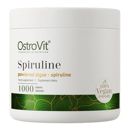 OstroVit Spirulīna VEGAN - Spirulīna 1000 tabletes