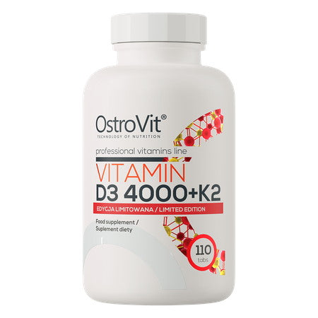 Ostrovit D3 vitamīns 4000 + K2 110 tabletes