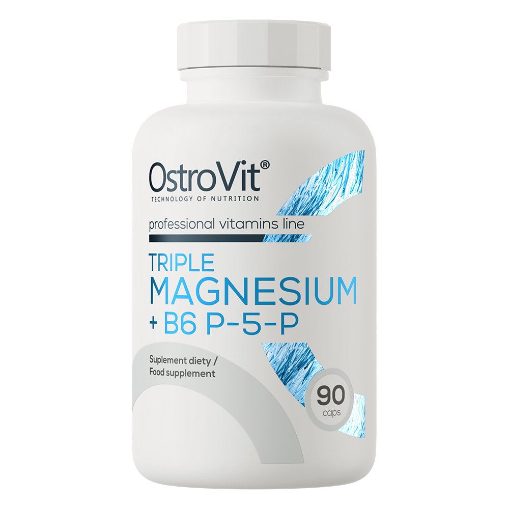 Ostrovit Triple Magnesium + B6 P-5-P 90 kapsulas