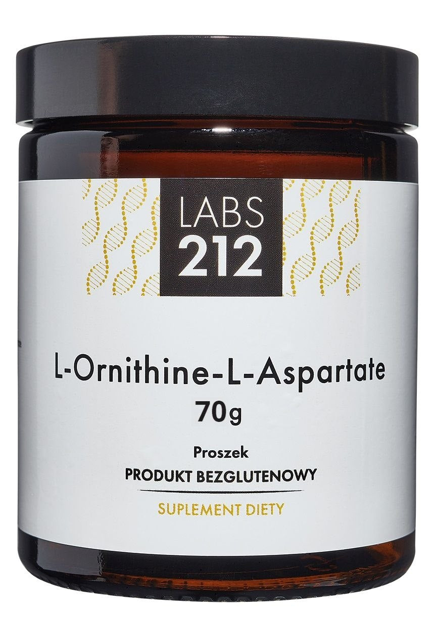 LABS212 L-ornitīna-L-aspartāts 70 g