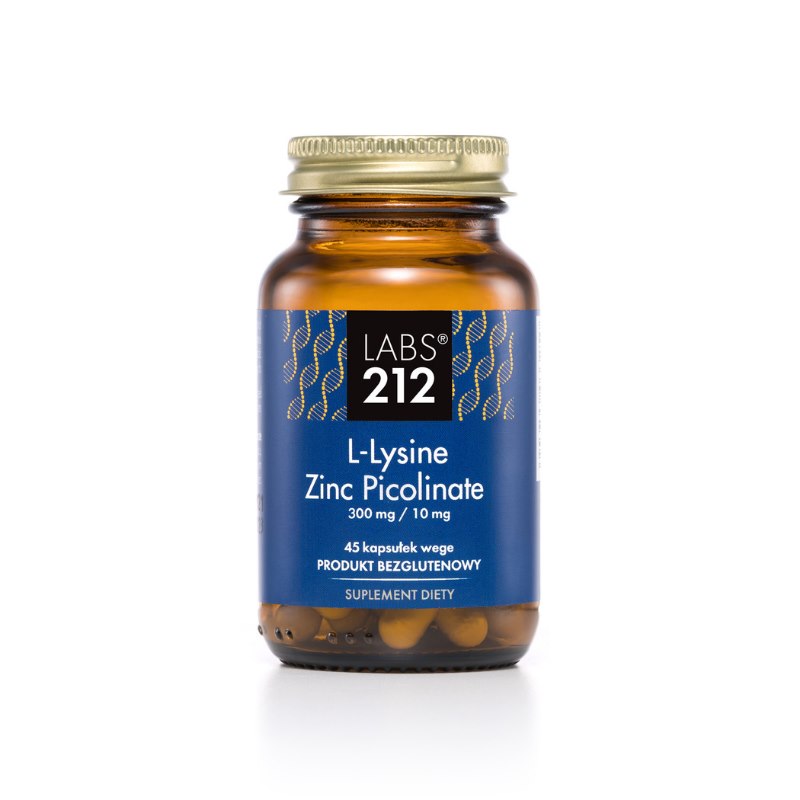 LABS212 L-lizīna cinka pikolināts 45 kaps.