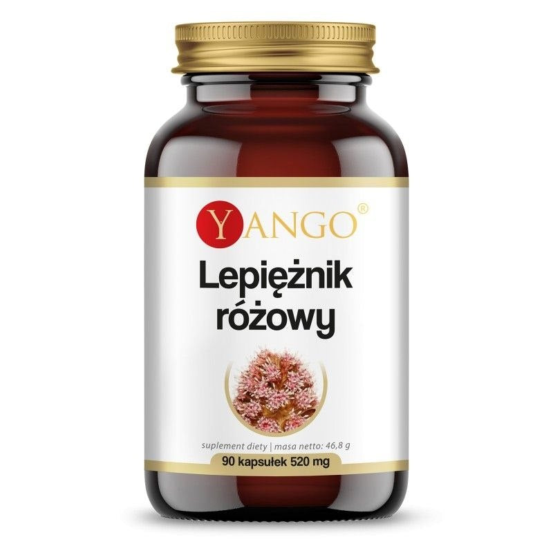 Yango Rozā sviesta lapu ekstrakts 430 mg 90 kapsulas