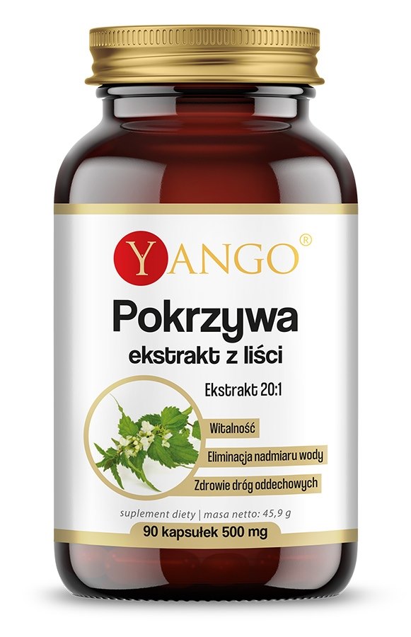 Yango Nātru lapu ekstrakts 20:1 90 kapsulas