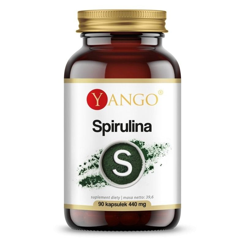 Yango Spirulīna 350 mg 90 kapsulas