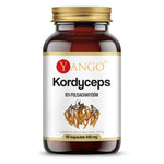 Yango kordicepsa ekstrakts – 10 % polisaharīdu 90 kapsulas