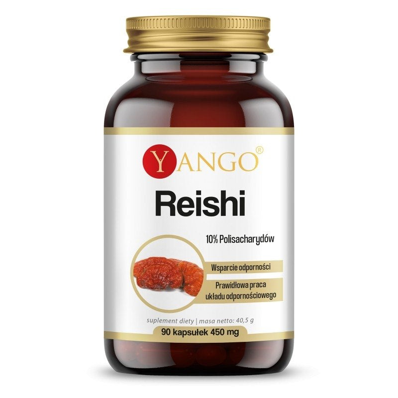 Yango Reishi – ekstrakts 10% polisaharīdu 90 kapsulas