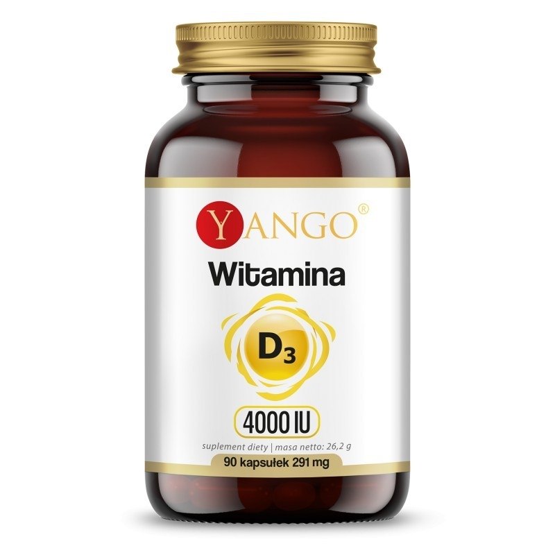 Yango D3 vitamīns 4000 SV 90 kapsulas