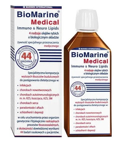 MARINEX BioMarine medicīniskie imūno- un neiro-lipīdi 200 ml