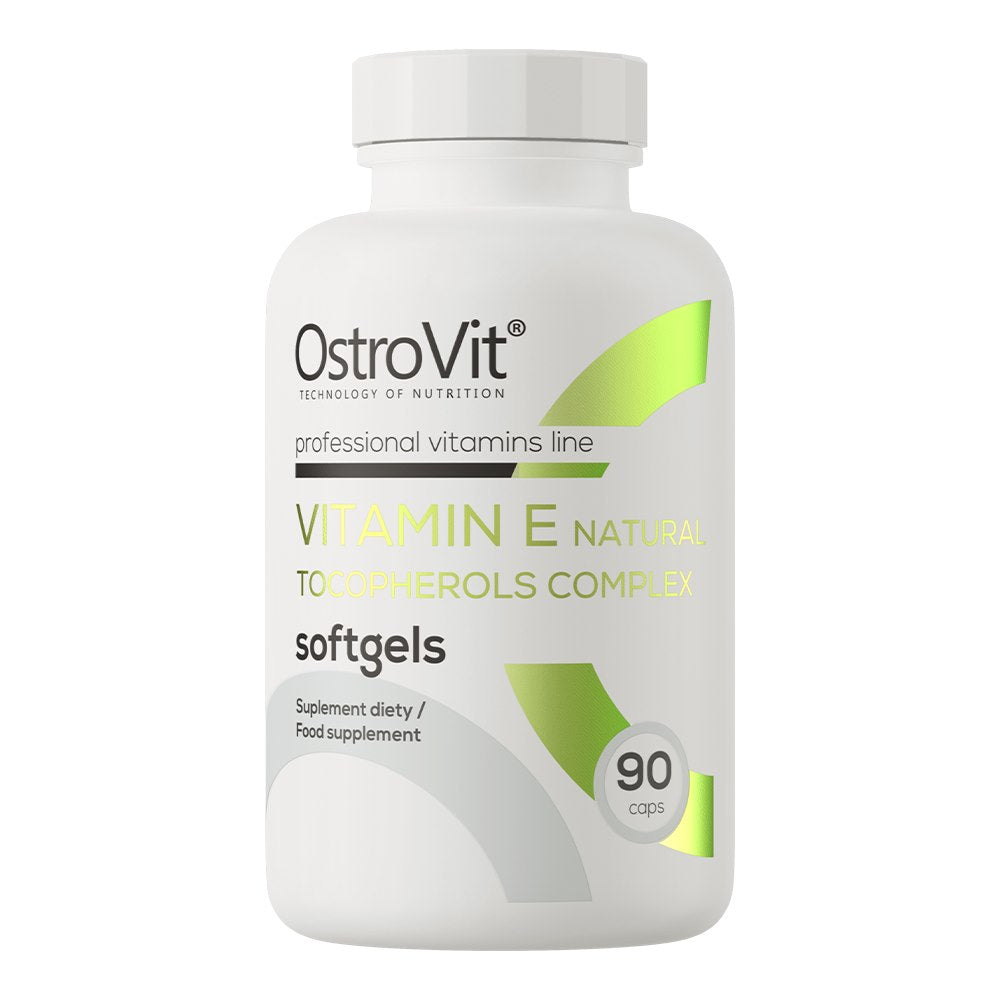 Ostrovit E vitamīna dabīgo tokoferolu komplekss 90 kapsulas