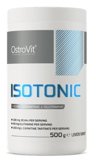 Ostrovit izotoniskais citronu un piparmētru dzēriens 500 g
