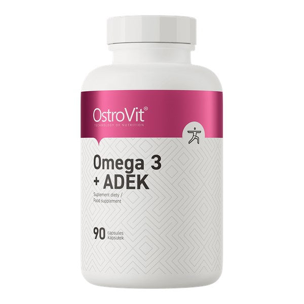 Ostrovit Omega 3 + ADEK 90 kapsulas