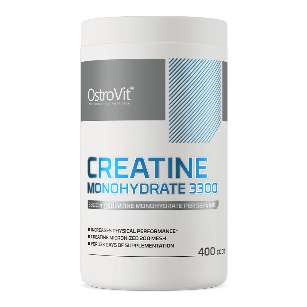 Ostrovit kreatīna monohidrāts 3300 mg 400 kapsulas