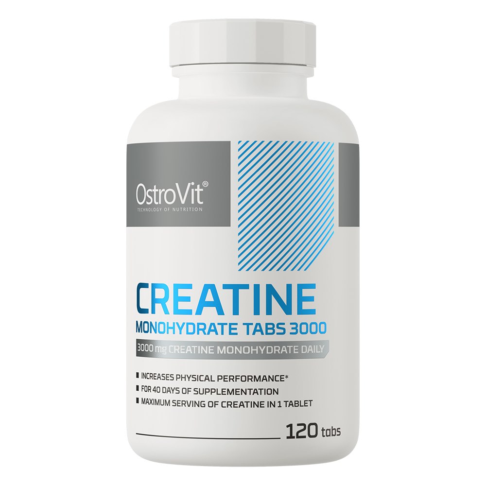 OstroVit kreatīna monohidrāts 3000 mg 120 tabletes