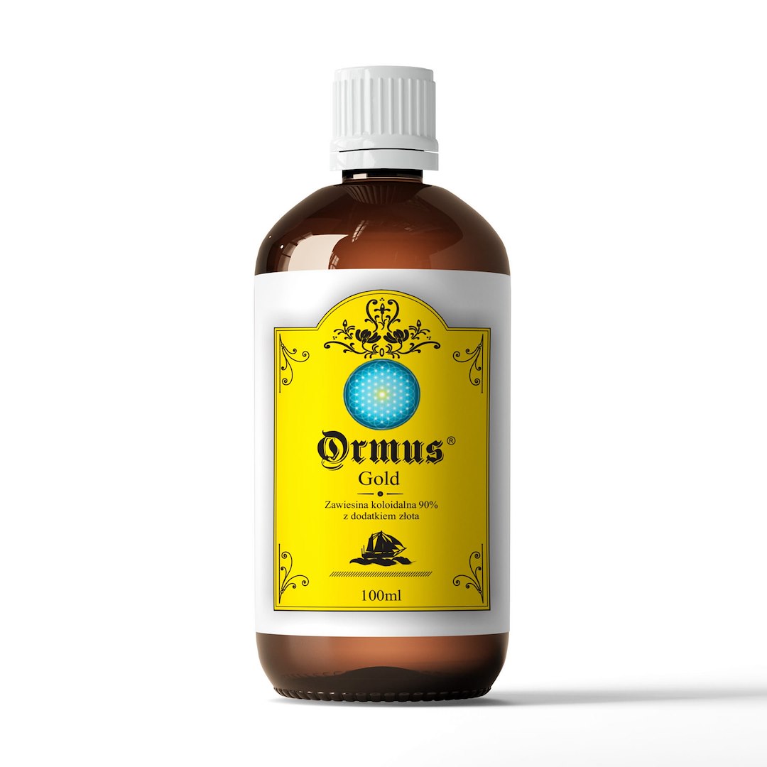 ORMUS ORME Gold – Dzīvības elementi 90 % zelta, sudraba, platīna, rodija, hroma 100 ml