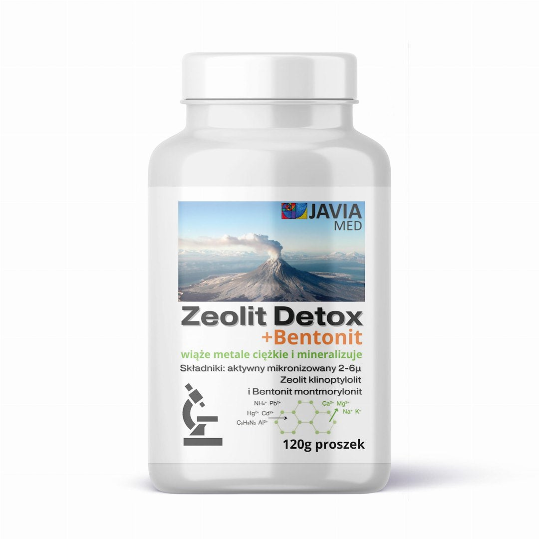 JAVIA Zeolite Detox + Bentonīts 120 g