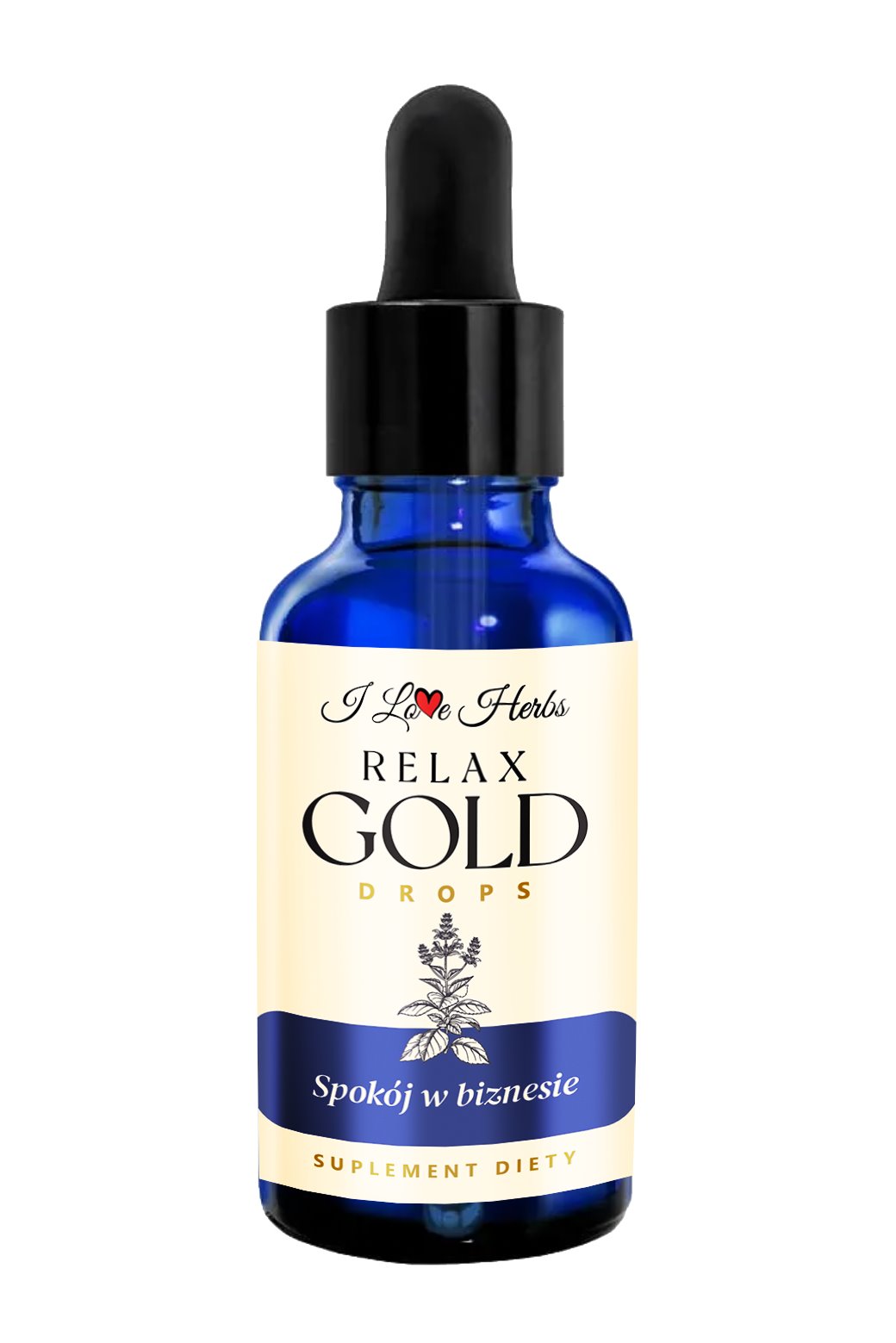 I Love Herbs - RELAX zelta pilieni MIERS BIZNESAM 50 ml