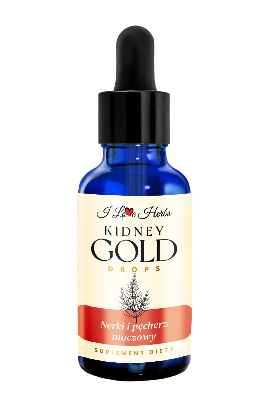 I Love Herbs - KIDNEY Gold pilieni nierēm un urīnpūslim 50 ml