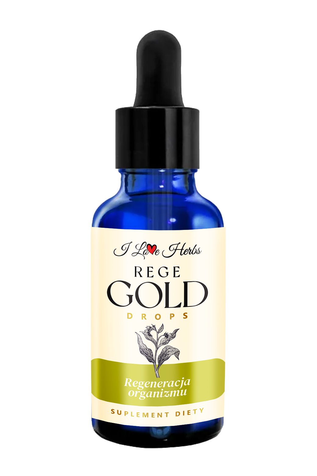 I Love Herbs - REGE Zelta pilieni REĢENERĀCIJA 50 ml