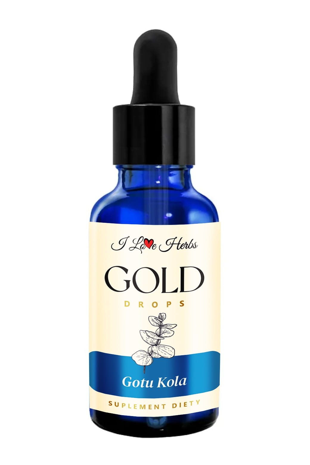 I LOVE HERBBS – Gotu Kola augu pilieni 1:1 50 ml