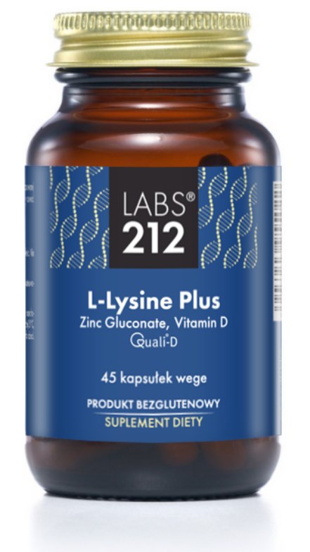 LABS212 L-lizīns PLUS 45 kaps.